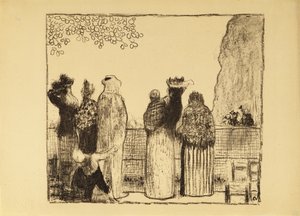 Tuilerierna, 1895 av Edouard Vuillard