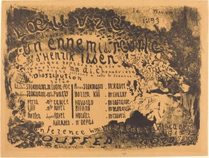 En folkfiende av Edouard Vuillard