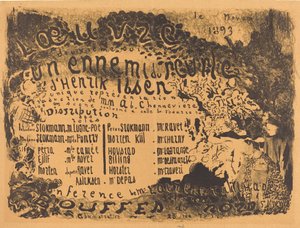 En folkfiende, 1893. av Edouard Vuillard
