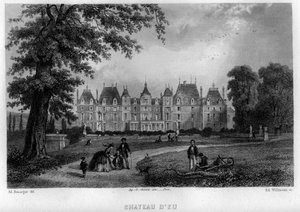 Utsikt över Chateau d