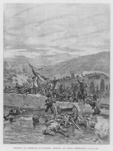 Garibaldis inträde i Palermo (gravyr)