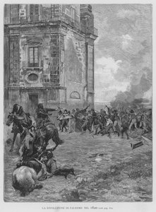 Palermo-revolutionen 1820 (gravyr)