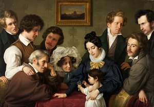 Schadow-cirkeln. Familjen Bendemann och deras vänner