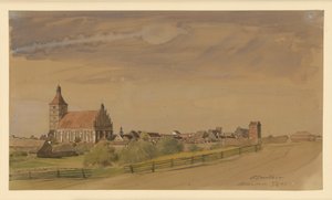 Allenstein av Eduard Gaertner