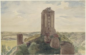 Roggenhausens slott av Eduard Gaertner