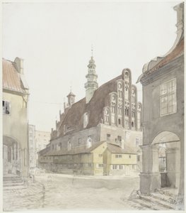 Rådhuset i Heilsberg av Eduard Gaertner