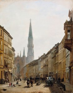 Brüderstraße av Eduard Gaertner