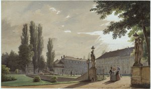 Bellevue slott av Eduard Gaertner