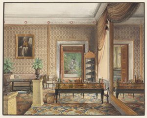 Studien av prins Karl av Preussen av Eduard Gaertner