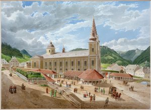 Mariazellbasilikan från kyrktorget