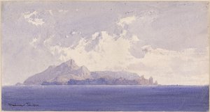 Ön Madeira sedd från havet av Eduard Hildebrandt
