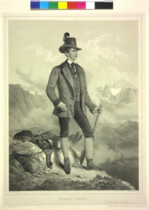 Kejsare av Österrike Franz Joseph I av Eduard Kaiser