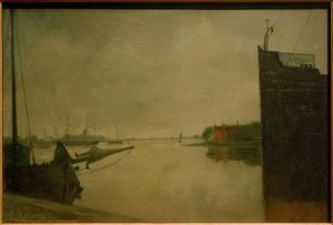 Hamnen i Amsterdam