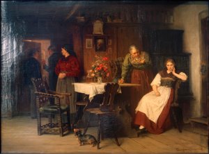 Den avvisade friaren av Eduard Kurzbauer