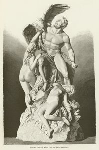 Prometheus och havsnymferna av Eduard Muller