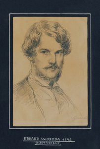 självporträtt av Eduard Swoboda