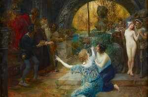 Ungdomens fontän, ca. 1890.