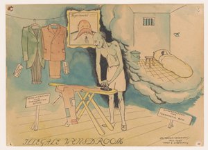 Illegale wensdroom (titel på objekt) av Eduard Veterman