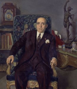 Porträtt av Ildefonso Fierro av Eduardo Chicharro y Agüera