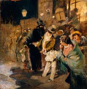 Carnival, av Dalbono Edward (1841-1915)