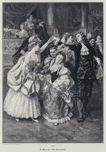 Farandole av Balett av Operan i Marseille (gravyr) av Eduardo Leon Garrido