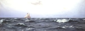 Valkyrie II korsar Atlanten, ca 1893
