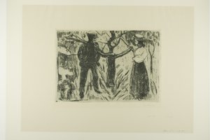Adam och Eva av Edvard Munch