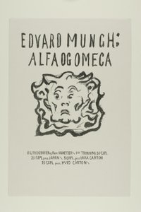 Alpha and Omega:Titelsida av Edvard Munch