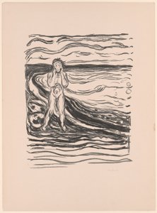 Alphas förtvivlan av Edvard Munch