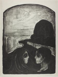 Attraktion I av Edvard Munch
