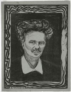 August Strindberg av Edvard Munch