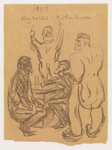 Bakhållet i Köpenhamn av Edvard Munch