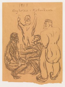 Bakhållet i Köpenhamn av Edvard Munch