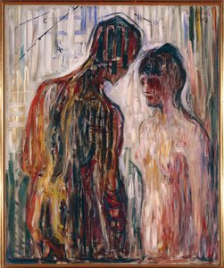 Amor och Psyche av Edvard Munch