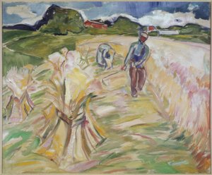 Vetefältet av Edvard Munch