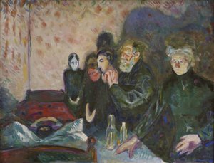 Dödskamp av Edvard Munch