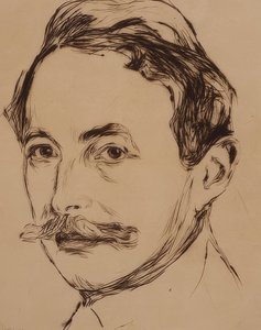 Dr Max Linde. 1902 av Edvard Munch