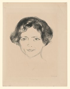 Edith Rode av Edvard Munch