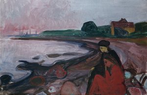 Från Asgårdstrand av Edvard Munch
