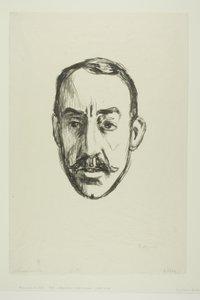 Henry van de Velde av Edvard Munch