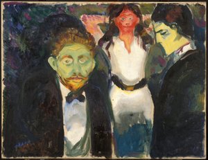 Jealousy av Edvard Munch