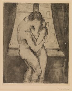 Kyss av Edvard Munch