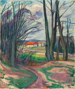 Landskap i Skoyen, 1920-talet av Edvard Munch