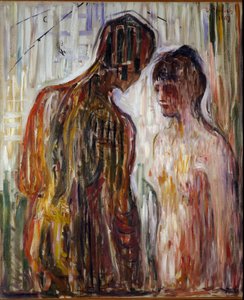 Kärlek och psyke Målning av Edvard Munch (1863-1944) av Edvard Munch