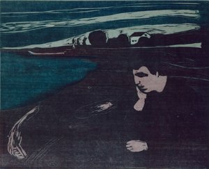Melankoli av Edvard Munch