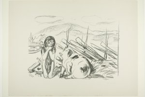 Omega och grisen av Edvard Munch