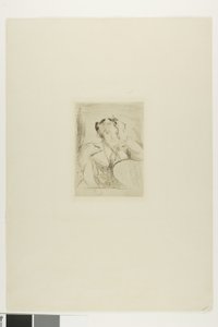Porträtt av en ung kvinna (Den amerikanska flickan) av Edvard Munch