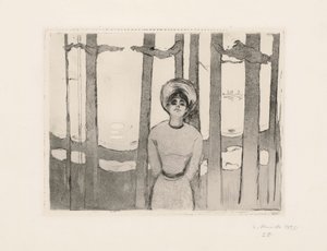 En sommarnatt. Rösten av Edvard Munch