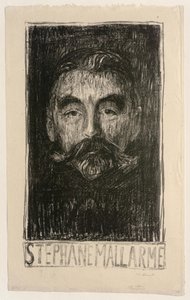 Stéphane Mallarmé av Edvard Munch