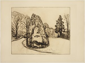 Trädgården av Edvard Munch